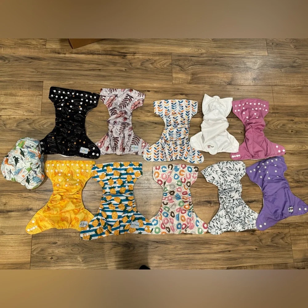 Lot of cloth diapers pocket jumparoo baby goal